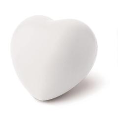 Vue Coeur anti-stress - Lovy de couleur blanc| Krokrodeal