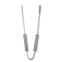 Vue Coffret barbecue 3 pièces - Asador de couleur gris| Krokrodeal