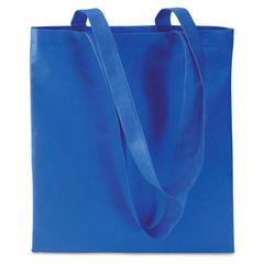 Vue Sac de shopping - Totecolor de couleur bleu| Krokrodeal