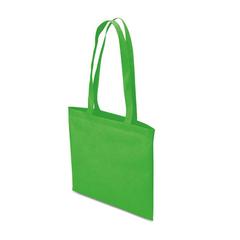 Vue Sac de shopping - Totecolor de couleur vert| Krokrodeal