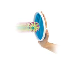 Vue Jeu de balle à ventouses - Catch&play de couleur bleu| Krokrodeal