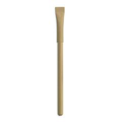 Vue Stylo bille recyclé - Artel de couleur marron| Krokrodeal