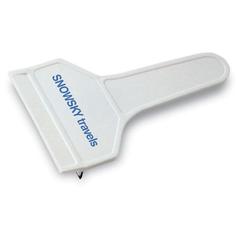 Vue Grattoir en plastique - Fincley de couleur blanc| Krokrodeal
