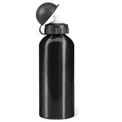 Vue Bouteille en alu. 600 ml - Biscing de couleur noir| Krokrodeal