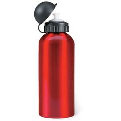 Vue Bouteille en alu. 600 ml - Biscing de couleur rouge| Krokrodeal