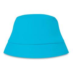 Vue Bob en coton 160 gr/m² - Bilgola de couleur bleu| Krokrodeal