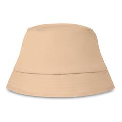 Vue Bob en coton 160 gr/m² - Bilgola de couleur marron| Krokrodeal