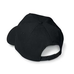 Vue Casquette base-ball en coton - Glop cap de couleur noir| Krokrodeal