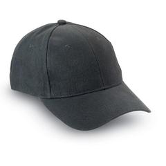 Vue Casquette base-ball en coton - Natupro de couleur noir| Krokrodeal