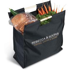 Vue Grand sac cabas - Mercado de couleur noir| Krokrodeal