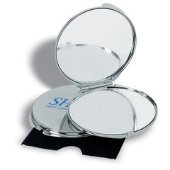 Vue Miroir de luxe chromé - Guapas de couleur gris| Krokrodeal