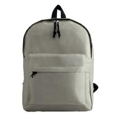 Vue Sac à dos en polyester - Bapal de couleur gris| Krokrodeal