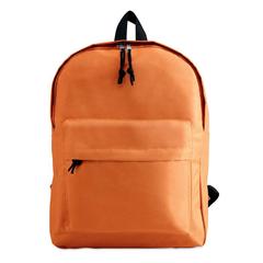 Vue Sac à dos en polyester - Bapal de couleur orange| Krokrodeal