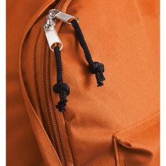 Vue Sac à dos en polyester - Bapal de couleur orange| Krokrodeal