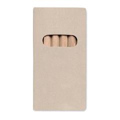 Vue 6 Crayons de couleur - Abigail de couleur -| Krokrodeal