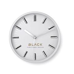 Vue Horloge murale - Cosy de couleur blanc| Krokrodeal