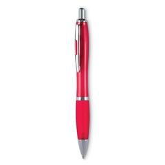 Vue Rio stylo à bille - Riocolour de couleur rouge| Krokrodeal