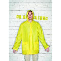 Vue Imperméable - Blado de couleur jaune| Krokrodeal
