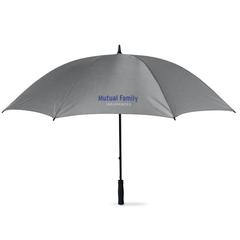 Vue Grand parapluie anti-tempête - Gruso de couleur gris| Krokrodeal