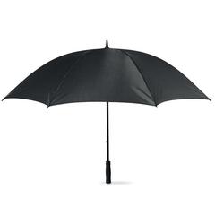 Vue Grand parapluie anti-tempête - Gruso de couleur noir| Krokrodeal