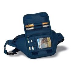 Vue Grand sac banane - Frubi de couleur bleu| Krokrodeal