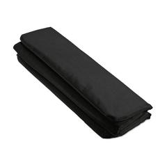 Vue Natte pliable de siège 210D - Moments de couleur noir| Krokrodeal