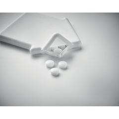 Vue Distributeur de menthe maison - Bermonds de couleur blanc| Krokrodeal
