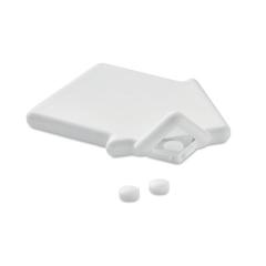 Vue Distributeur de menthe maison - Bermonds de couleur blanc| Krokrodeal