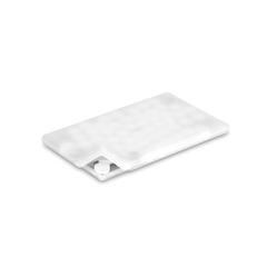 Vue Distributeur de menthe - Mintcard de couleur blanc| Krokrodeal
