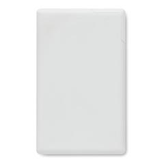 Vue Distributeur de menthe - Mintcard de couleur blanc| Krokrodeal