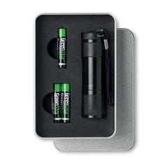 Vue Torche 9 LED - Led plus de couleur noir| Krokrodeal