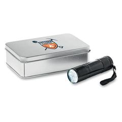 Vue Torche 9 LED - Led plus de couleur noir| Krokrodeal