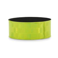 Vue Brassard réfléchissant 32x3cm - Enrollo + de couleur jaune| Krokrodeal