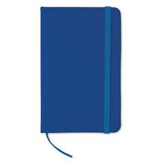 Vue Carnet A6 96 pages lignées - Notelux de couleur bleu| Krokrodeal
