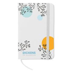 Vue Carnet A6 96 pages lignées - Notelux de couleur blanc| Krokrodeal