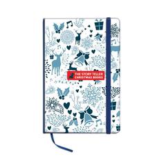 Vue Carnet A5 96 pages lignées - Arconot de couleur bleu| Krokrodeal