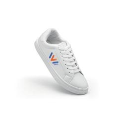 Vue Baskets en PU Taille 37 - Blancos de couleur blanc| Krokrodeal