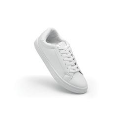 Vue Baskets en PU Taille 37 - Blancos de couleur blanc| Krokrodeal