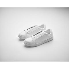 Vue Baskets en PU Taille 40 - Blancos de couleur blanc| Krokrodeal