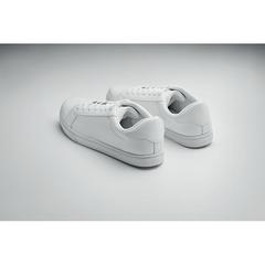Vue Baskets en PU Taille 40 - Blancos de couleur blanc| Krokrodeal