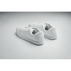 Vue Baskets en PU Taille 41 - Blancos de couleur blanc| Krokrodeal