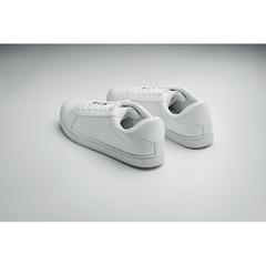 Vue Baskets en PU Taille 44 - Blancos de couleur blanc| Krokrodeal
