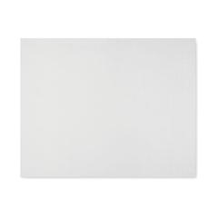 Vue Couverture en coton 350 gr/m² - Gusto de couleur blanc| Krokrodeal