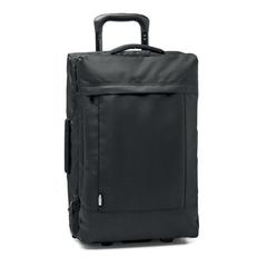 Vue Trolley en RPET 600D - Artic de couleur noir| Krokrodeal