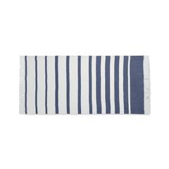 Vue Serviette SEAQUAL® 70x140cm - Mar de couleur bleu| Krokrodeal