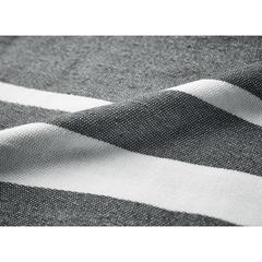 Vue Serviette SEAQUAL® 100x170cm - Wave de couleur gris| Krokrodeal