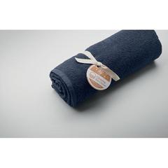 Vue SEAQUAL® serviette 70x140cm - Sand de couleur bleu| Krokrodeal