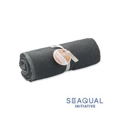 Vue SEAQUAL® serviette 70x140cm - Sand de couleur gris| Krokrodeal