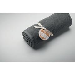 Vue SEAQUAL® serviette 70x140cm - Sand de couleur gris| Krokrodeal