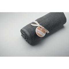 Vue SEAQUAL® serviette 100x170cm - Water de couleur gris| Krokrodeal